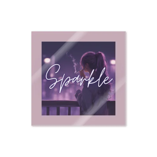 80’ｓ sparkle  Sticker