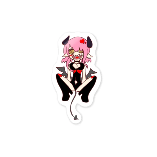 サキュバスちゃん（カラー） Sticker