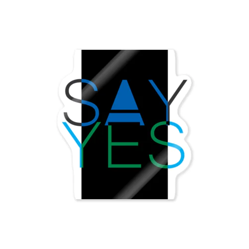 Say Yes! Sticker