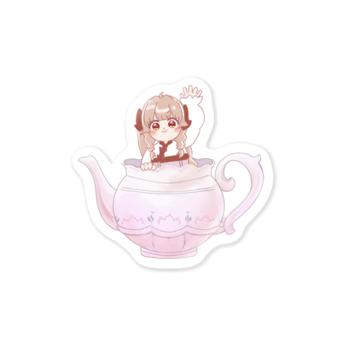 みにこふちゃん Sticker