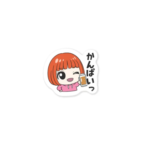 飲酒ちゃん Sticker