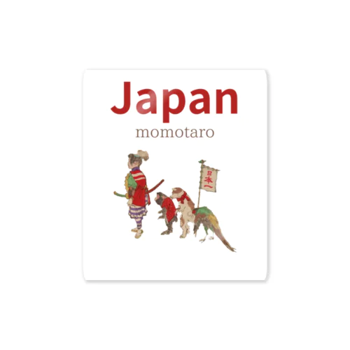 JAPAN  momotaro Sticker