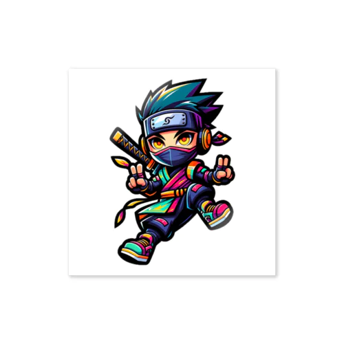 “Digital Ninja” ステッカー