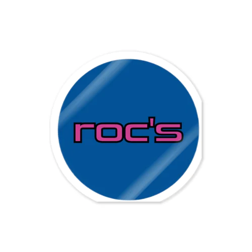 roc's ロゴ Sticker