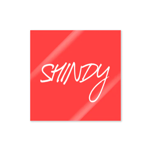 SHINDY Sticker