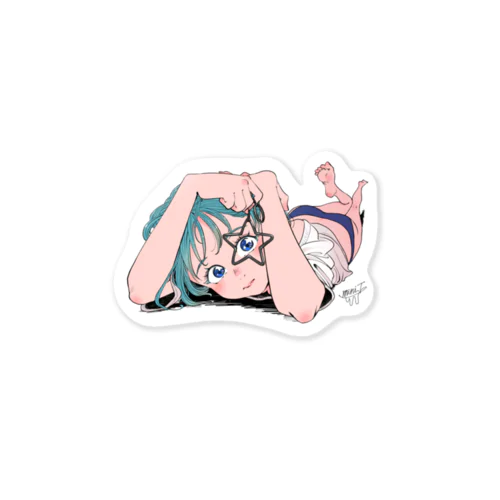 スーパースター（淡色） Sticker