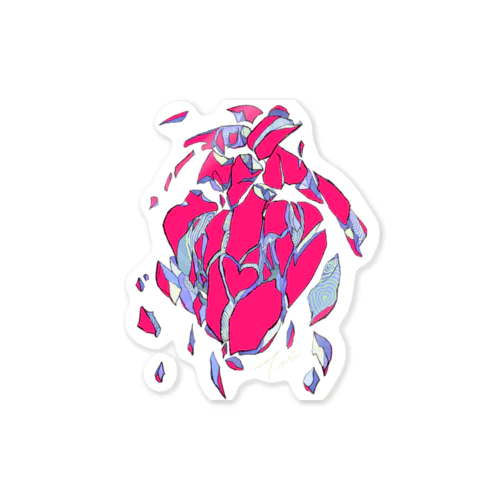 【Critical Hit to ♡】color: RHODONITE Sticker