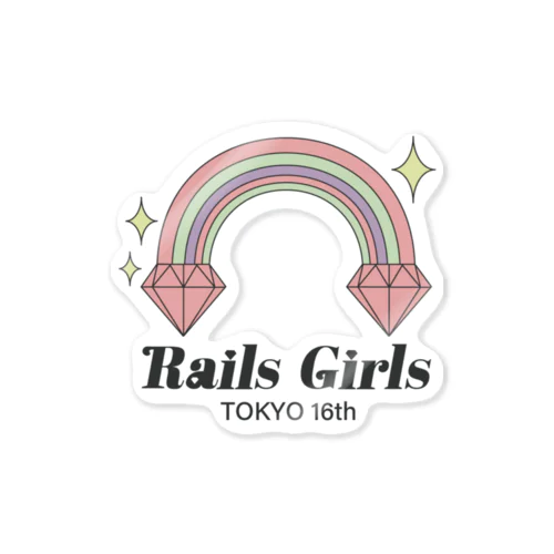 Rails Girls Tokyo 16th ステッカー
