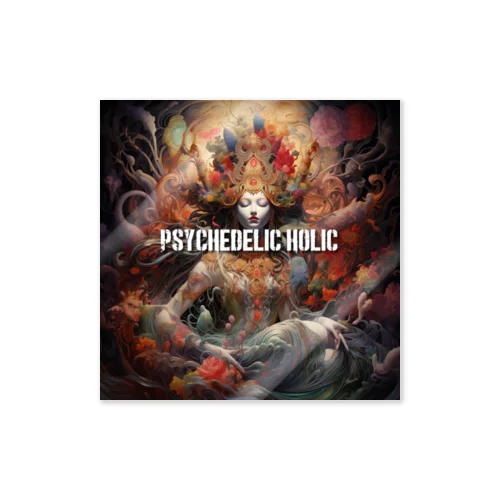 Psychedelic Holic - Indraステッカー Sticker