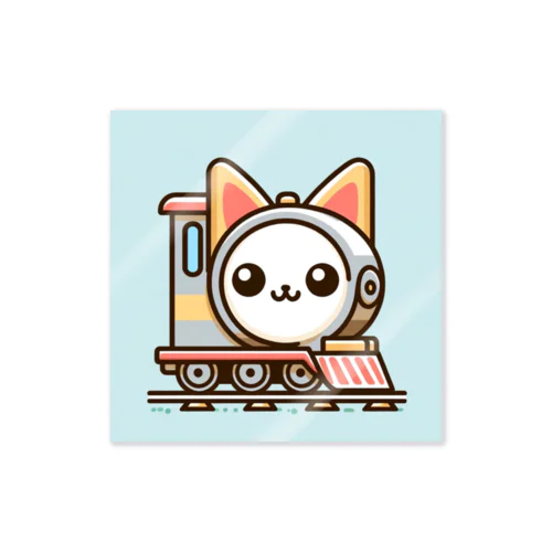 猫電車 스티커