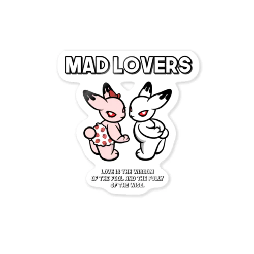 MAD lovers ステッカー
