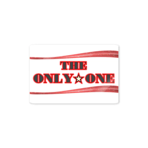 THE ONLY ONE 『レッドシャドウ』 Sticker