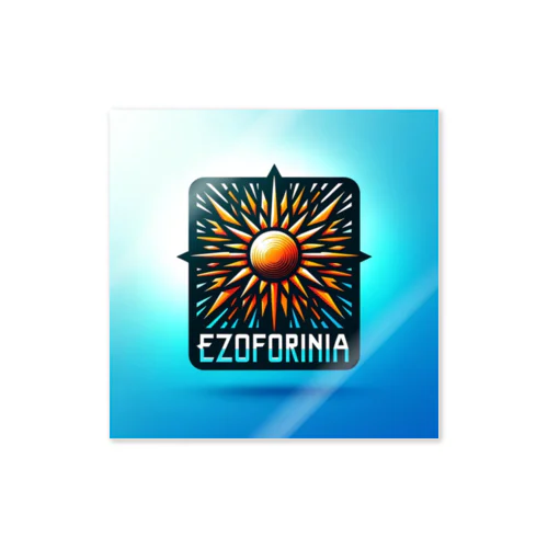 EZOFORNIA エゾフォルニア Sticker