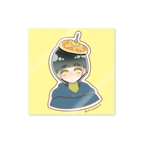 ホットケーキガール🥞🍴𓈒𓂂𓏸 Sticker