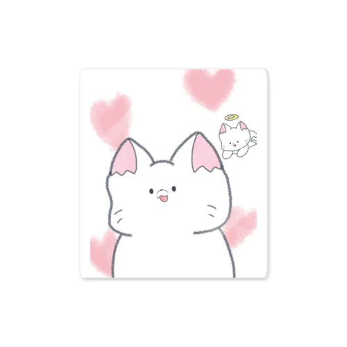 今日は天使のささやきの日 Sticker