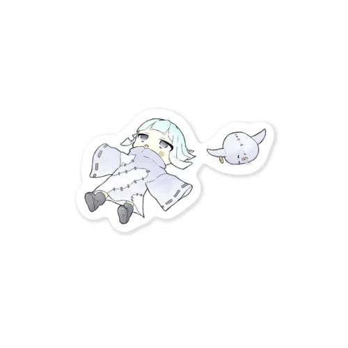 ょょんぼ（だる） Sticker