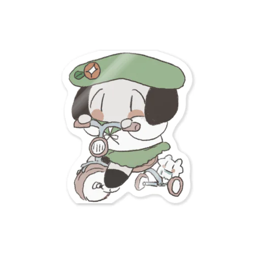 三輪車たのし〜♪はなみちゃん Sticker