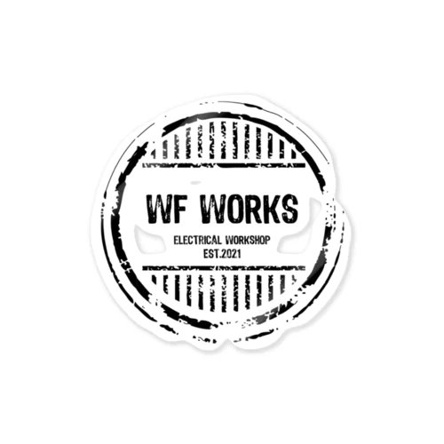 WF WORKS ステッカー