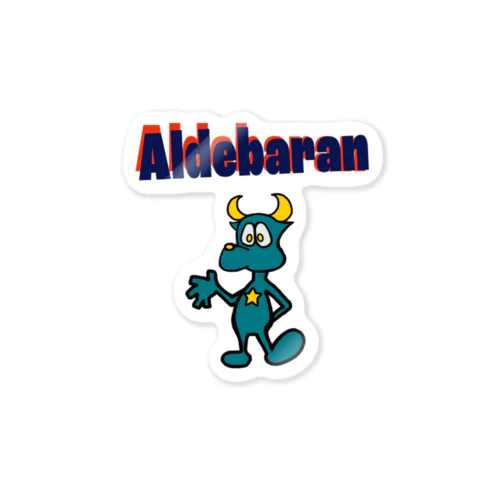 Aldebaran アルデバラン 1st "Ticket" 01.Have a nice day ステッカー