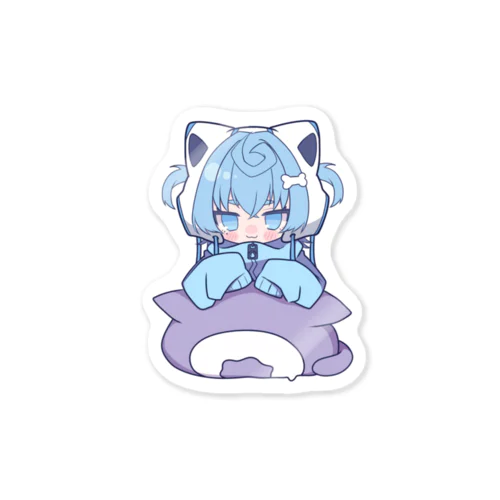 のしのしめぐるちゃん Sticker