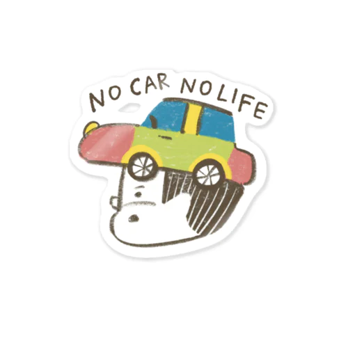 no car no life Sticker