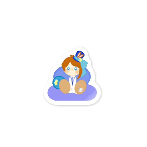 ぬいぐるみの未来 Sticker