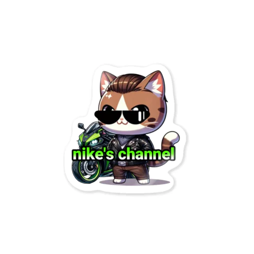 『nike's channel』オリジナルグッズ Sticker