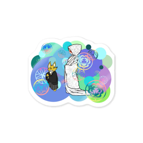 天気雨　ghost story  lover Sticker