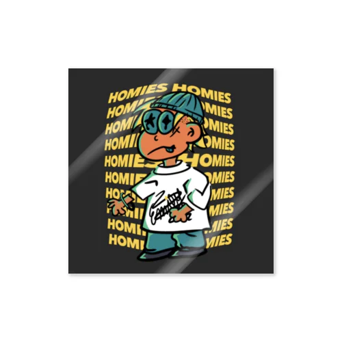 HOMIES HOMIES Sticker