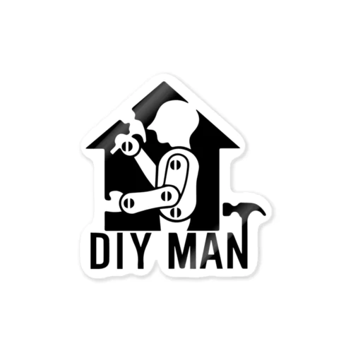 DIY MAN ステッカー