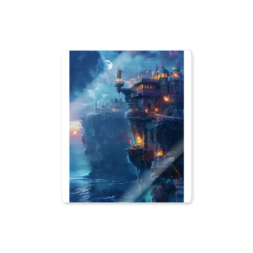 断崖絶壁の魔法の王国 Sticker