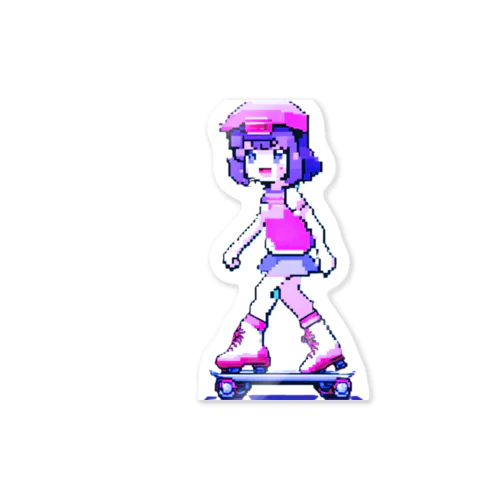 Skate Girl ステッカー