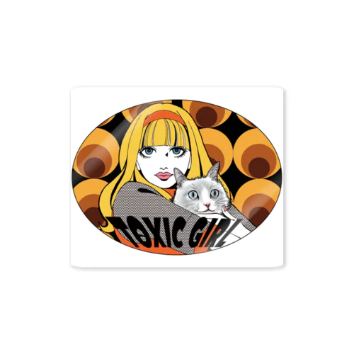 Toxic Girl Sticker