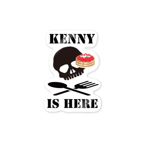 I am Kenny ステッカー
