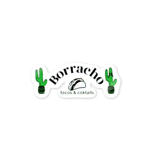 Borracho logo 스티커