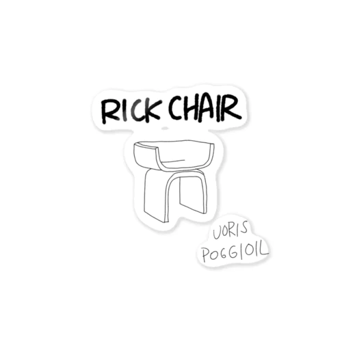 RICK  CHAIR ステッカー