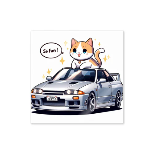 GT-Rキャットアドベンチャー ステッカー