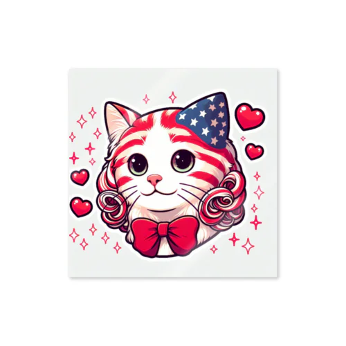 アメリカンなアメリカンカール Sticker