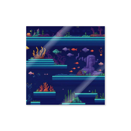 deep sea Sticker