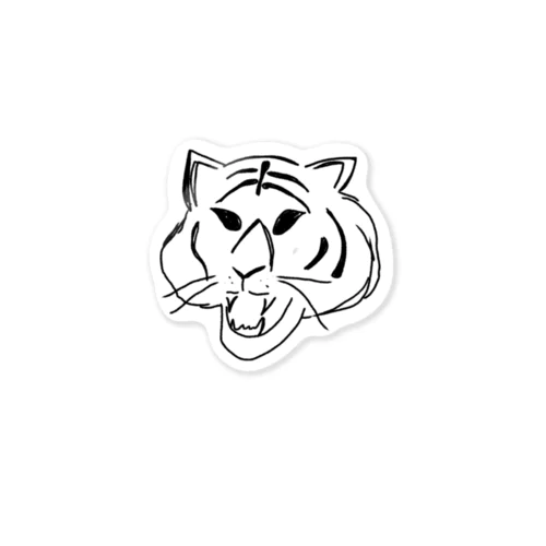 Tiger Sticker