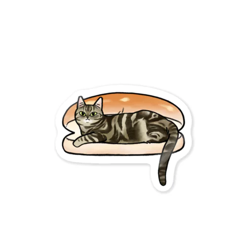 ねこのパンまつり Sticker