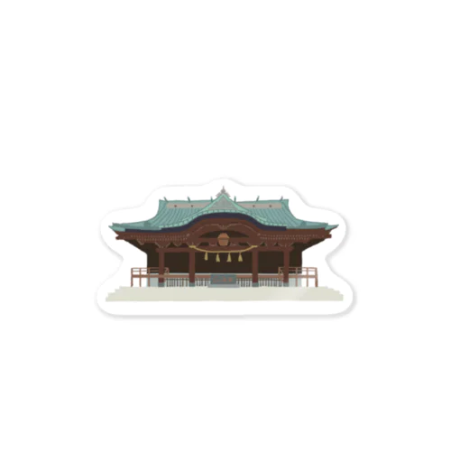 筑波山神社 Sticker