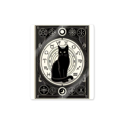 【黒猫と星座】星夜のリリィ Sticker
