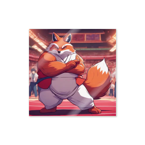 アニマル相撲レスラーズ/Animal Sumo Wrestlers Sticker