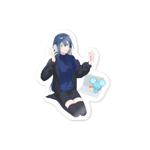 ねずみちゃんとミュージック Sticker
