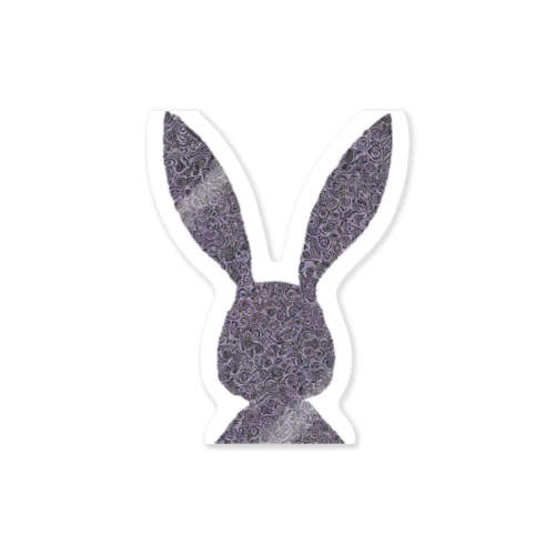 シルエットぴょん🐰 Sticker