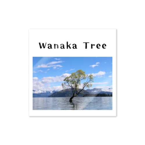 Wanaka Tree〜自然の宝石箱:ニュージランドより〜 ステッカー