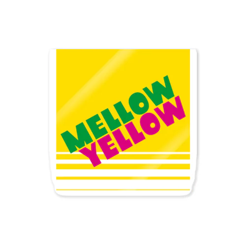 MELLOW YELLOW  Sticker