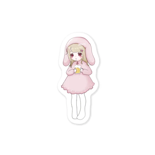 えむちゃんビール持ち Sticker