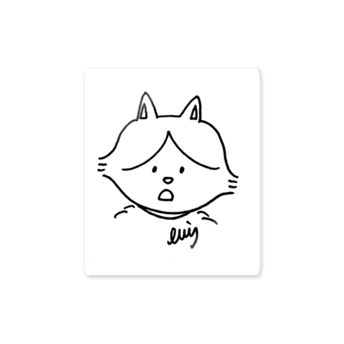 うちの家のねこシリーズ。 Sticker